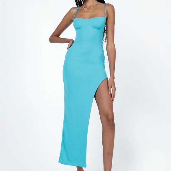 TIANA MAXI DRESS BLUE sold out online - Picture 2 of 4